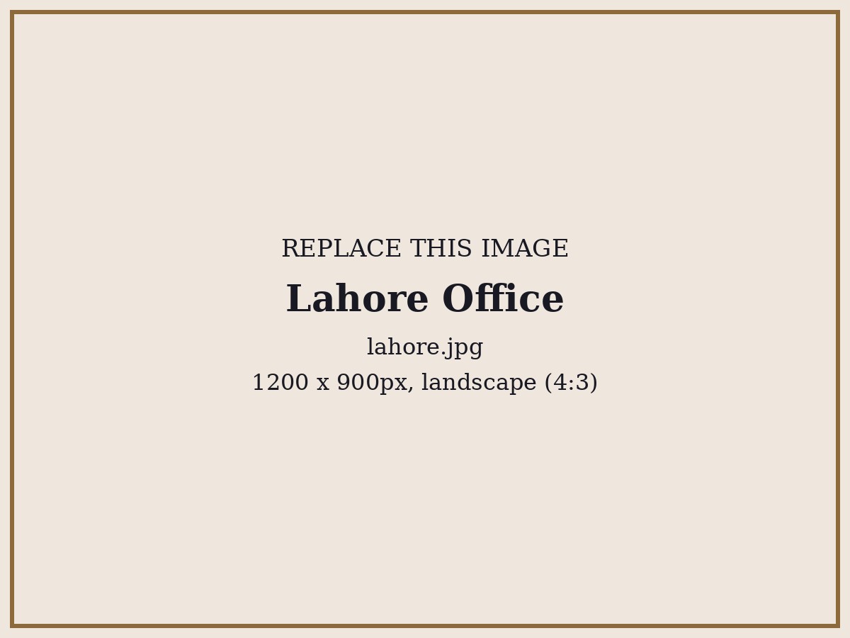 Lahore consultation office - Advocate Shahinshah Hussain Kulachi